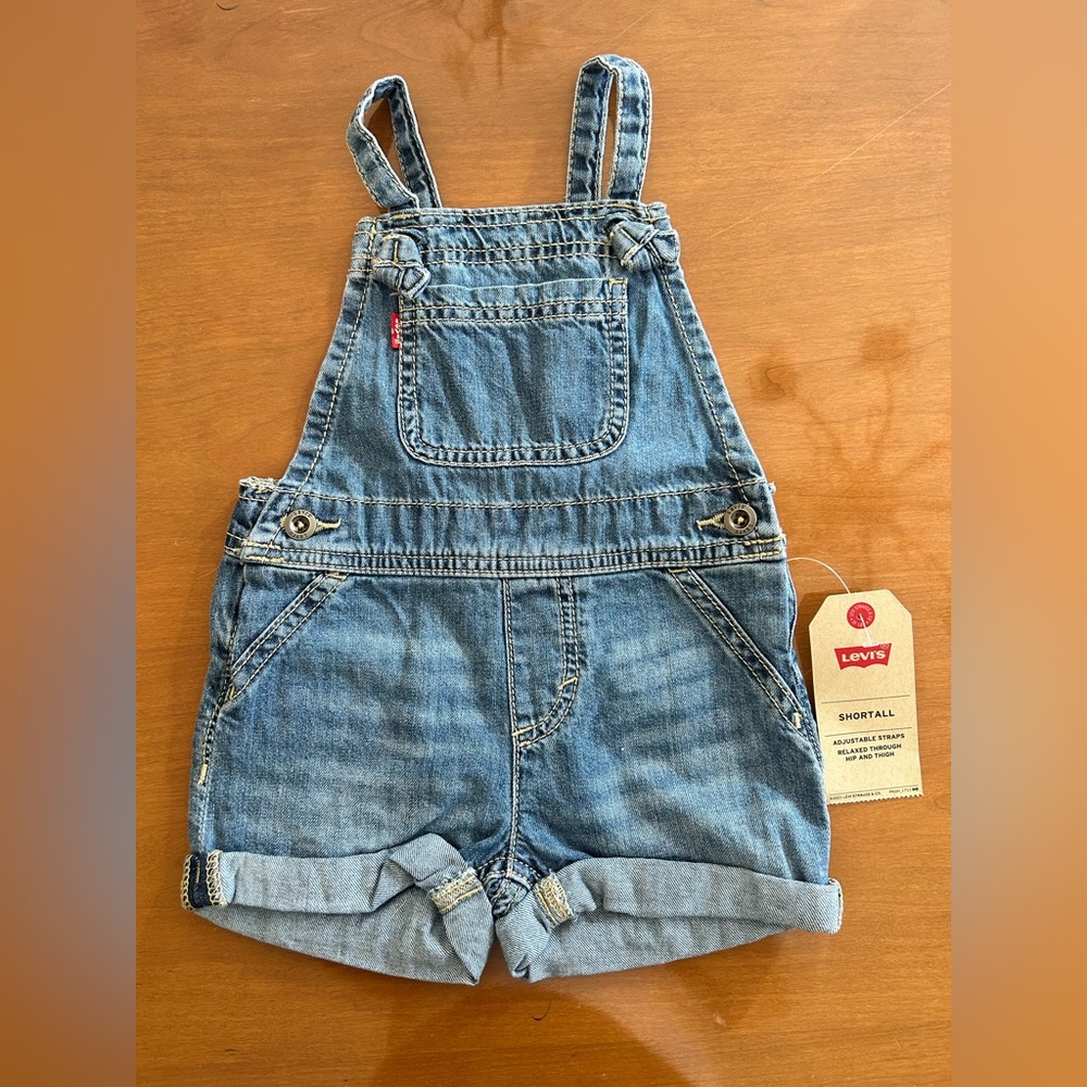 Levi’s Denim Shortalls 2T